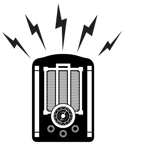 old radio graphic old radio graphic